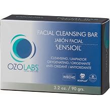 OZOLABS  | FACIAL CLEANSING BAR | With the benefits of certified organic ozonated oils | Iso 9001 | 3.4 oz.