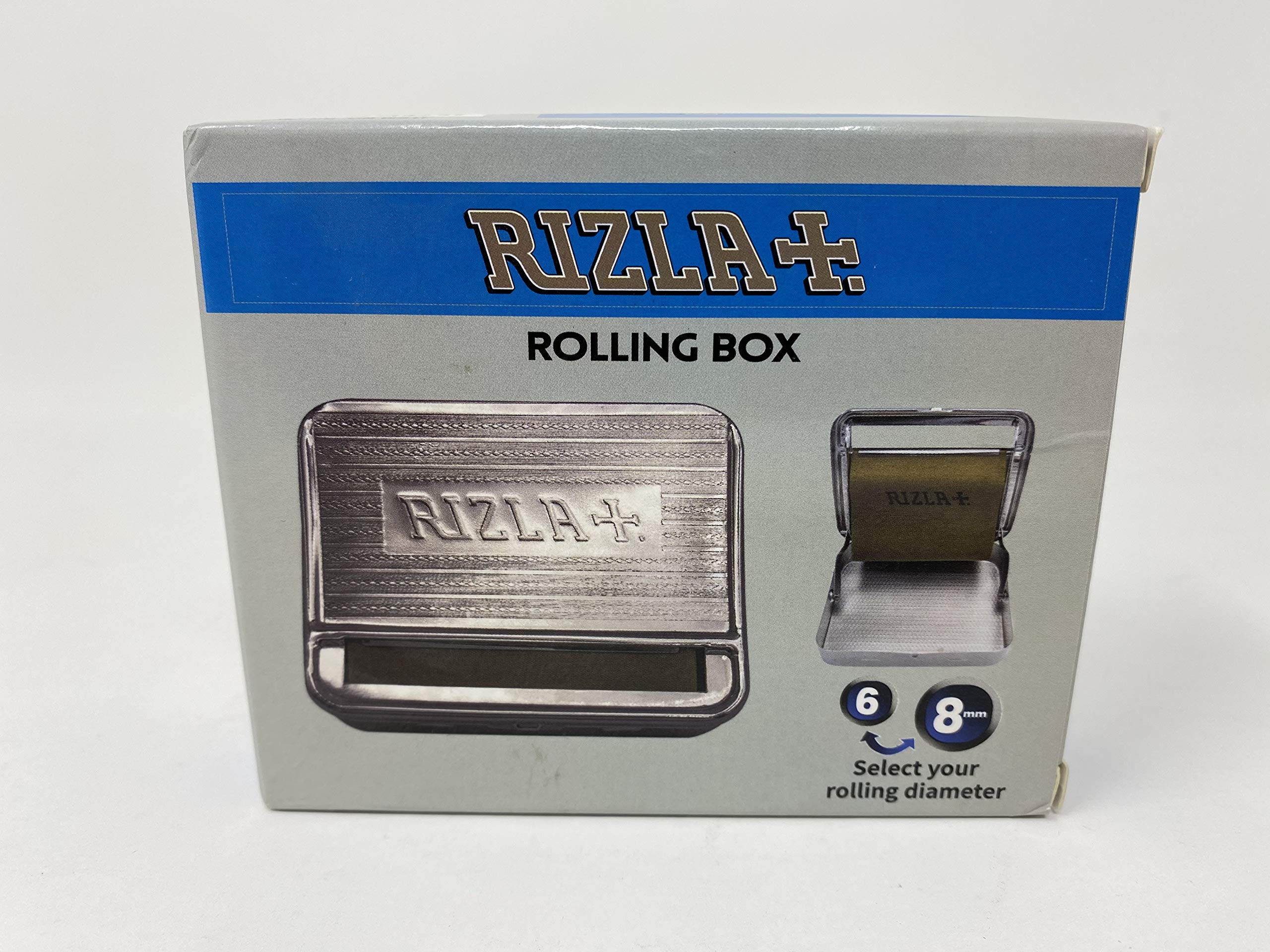 RizlaMetal Automatic Rolling Tin, Great for Rolling Rizla Papers