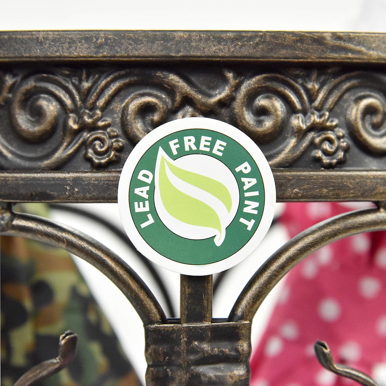 Dualplex Super Quality Umbrella Stand, Umbrella Holder Antique Look Metal Entry Hallway Décor, Wallside Style w/Removable Drip Tray Home Office Decoration Rack Holds Umbrellas Canes Walking Stick