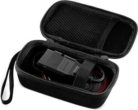 Caseling Hard Case- 6.5" Multi-Purpose Electronics Case for Travel- fits Autel AutoLink AL329 / AL319 Car Code Reader Scan Tool - EVA Protection Hard Shell Holder for Storage and Travel