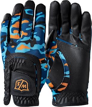 Wilso Staff Junior Fit All Camo Golf Glove