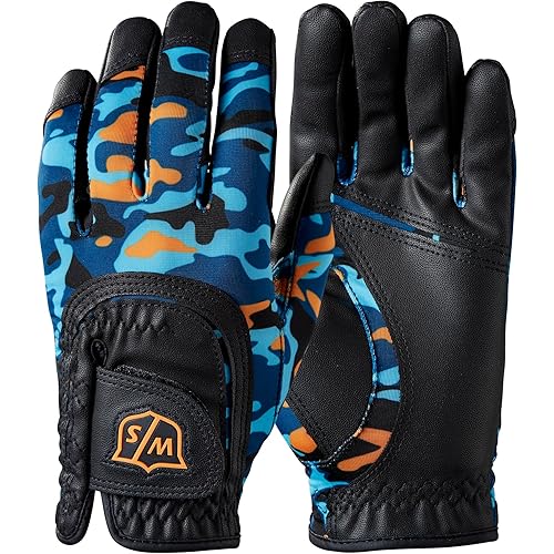 Wilso Staff Junior Fit All Camo Golf Glove