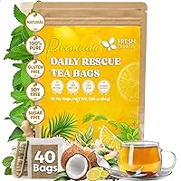 Vista 147 de FreshDrinkUS, 75 bolsas de té de cardo mariano premium, 100% natural y puro de semillas de cardo mariano. Té de hierbas con semillas de cardo