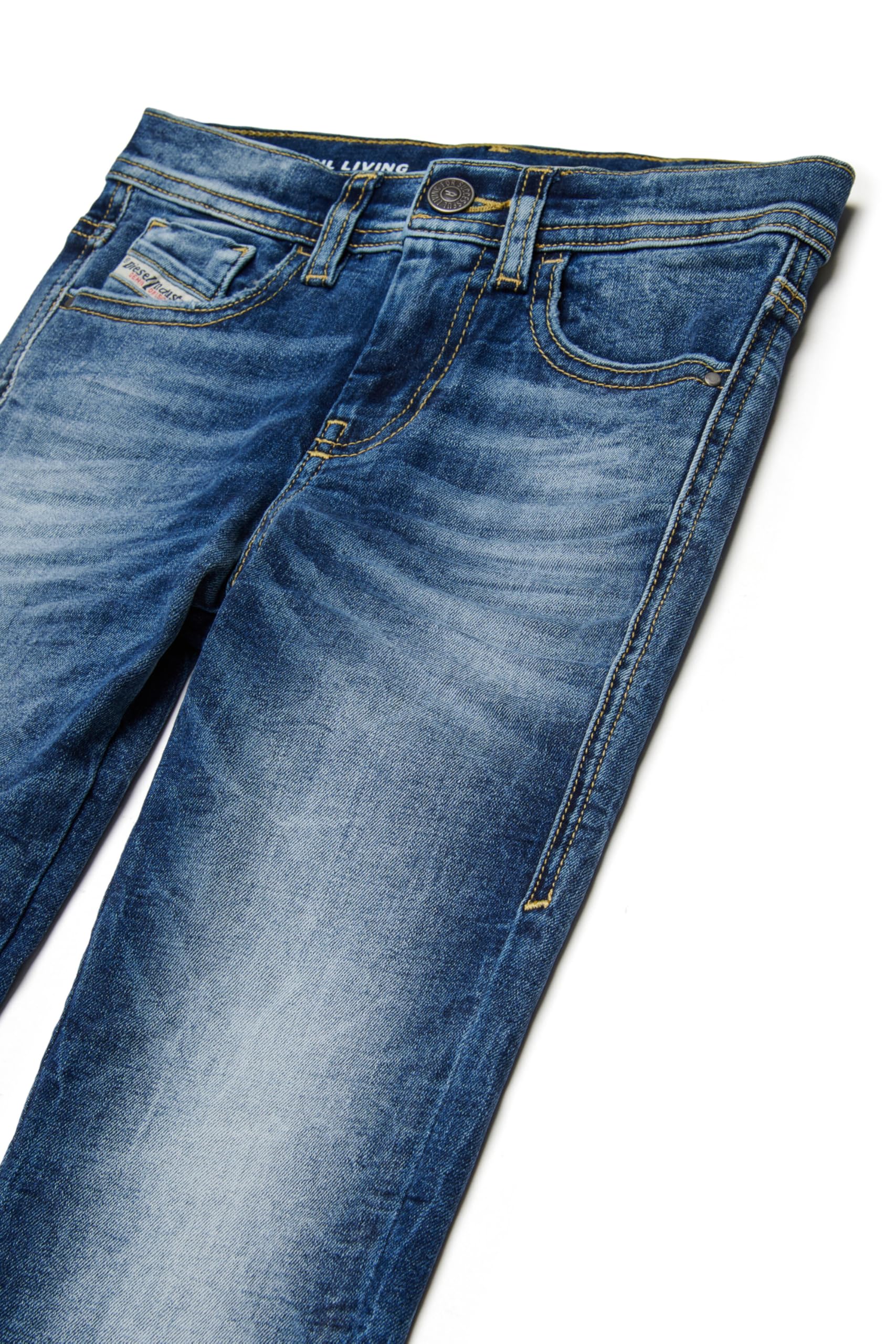 Diesel Medium Blue Regular Jeans - 2010 - Dżins Chłopcy