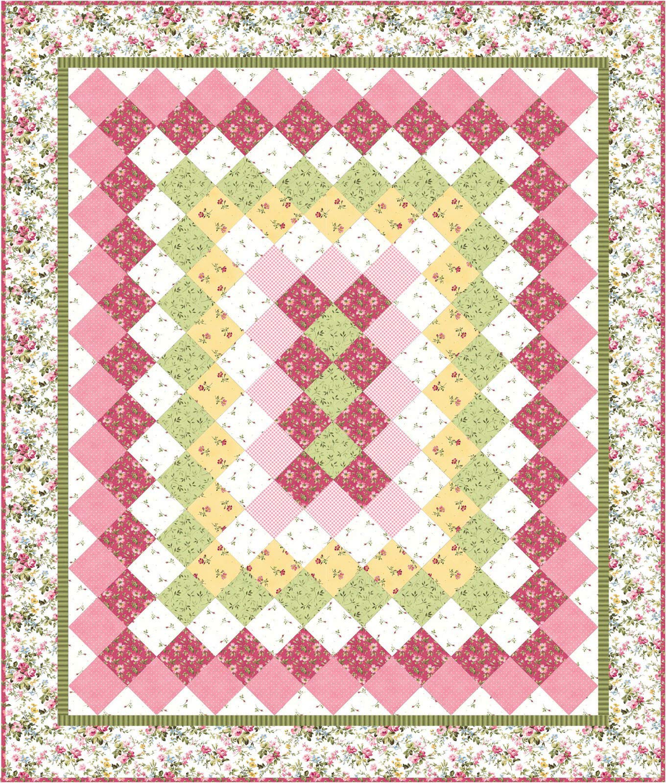 Rosebud Quilt Pattern Free Quilt Patterns Images
