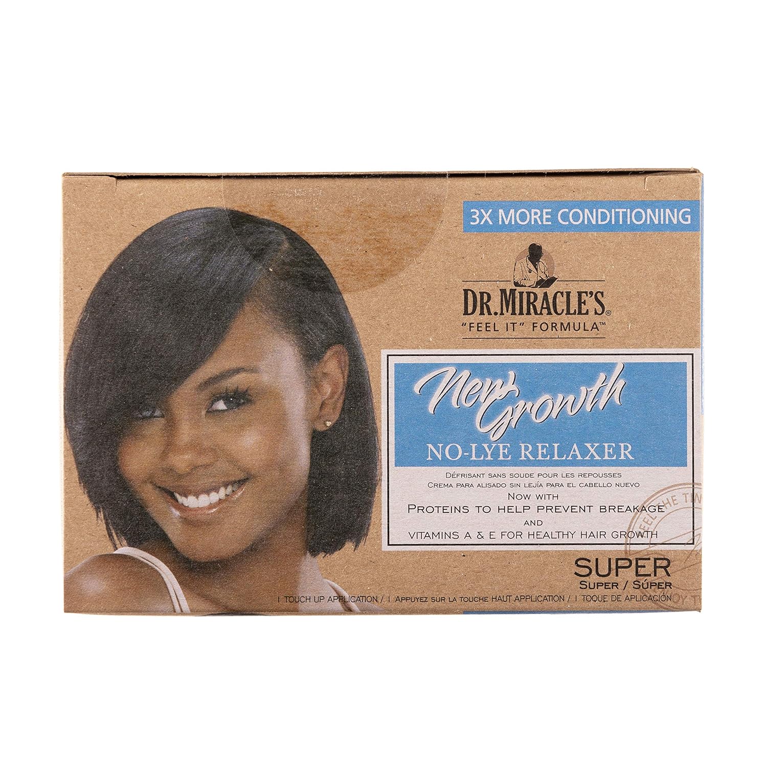 Dr. Miracle's New Growth Relaxer Kit, Super, 1count