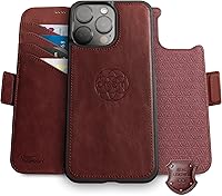 Vista 112 de Dreem Fibonacci - Funda tipo cartera para iPhone 14 Plus Funda desmontable de piel vegana 2 en 1 con soporte integrado, soporte para tarjetas
