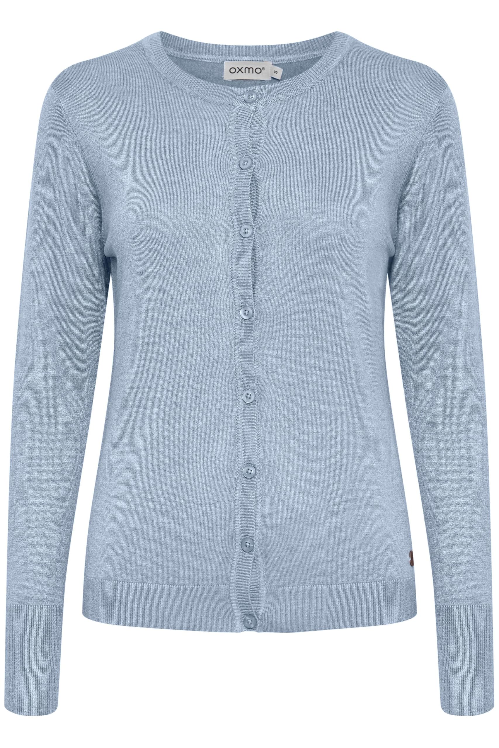 OXMO OXHlin Damen Strickjacke Feinstrick Cardigan Feinstrick