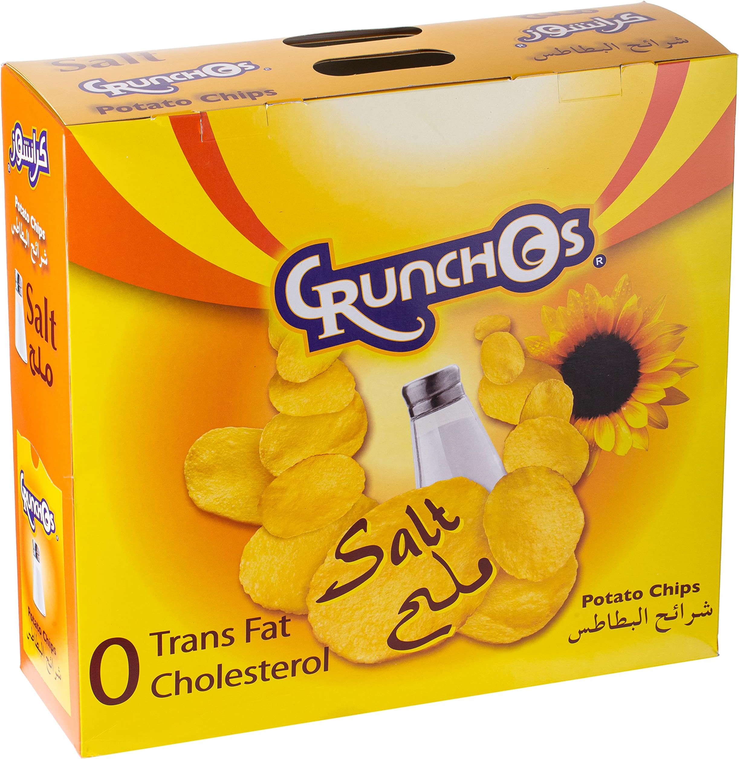 Chips Salted Natural Potatoes 14x25G