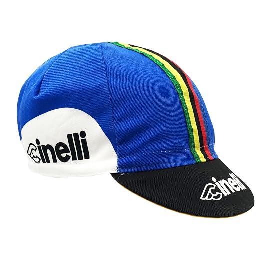Top 10 Cappelli Eco-Sostenibili Traspiranti per Ciclismo 6 Cappellino Cinelli Bassano 85 retrò
