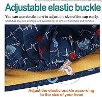 Vista 5 de GUOER Sombrero Bouffant Gorra Talla única Multicolor