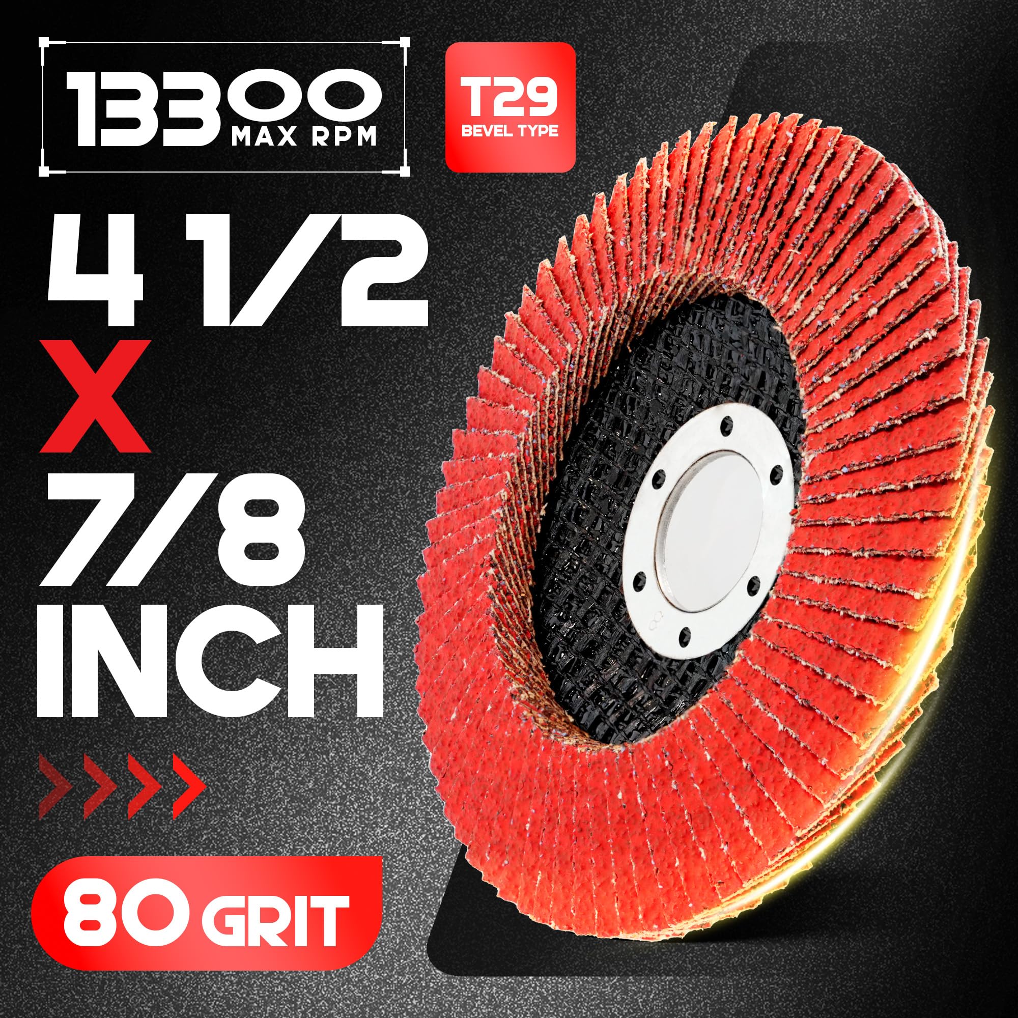 Ceramic Flap Discs - Powerful Grinding & Welding -2