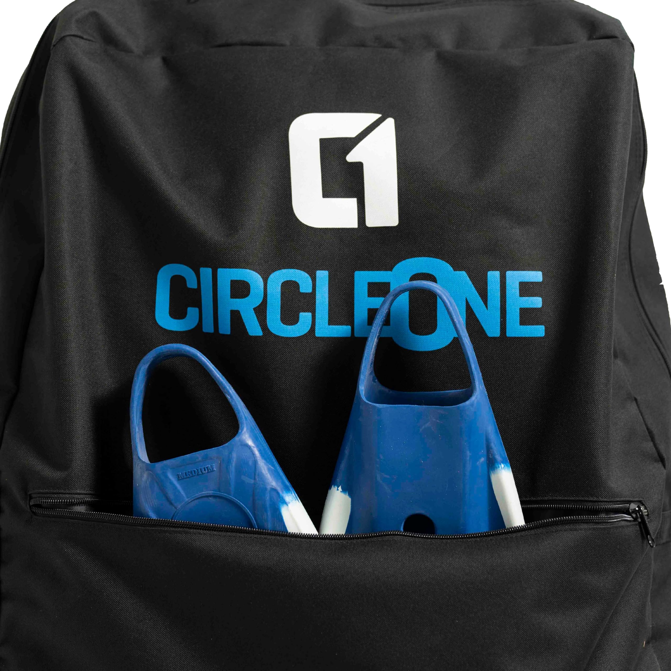 Circle One Bodyboard-Reisetasche (Rucksack-Stil), für bis zu 3 Bretter, Rot
