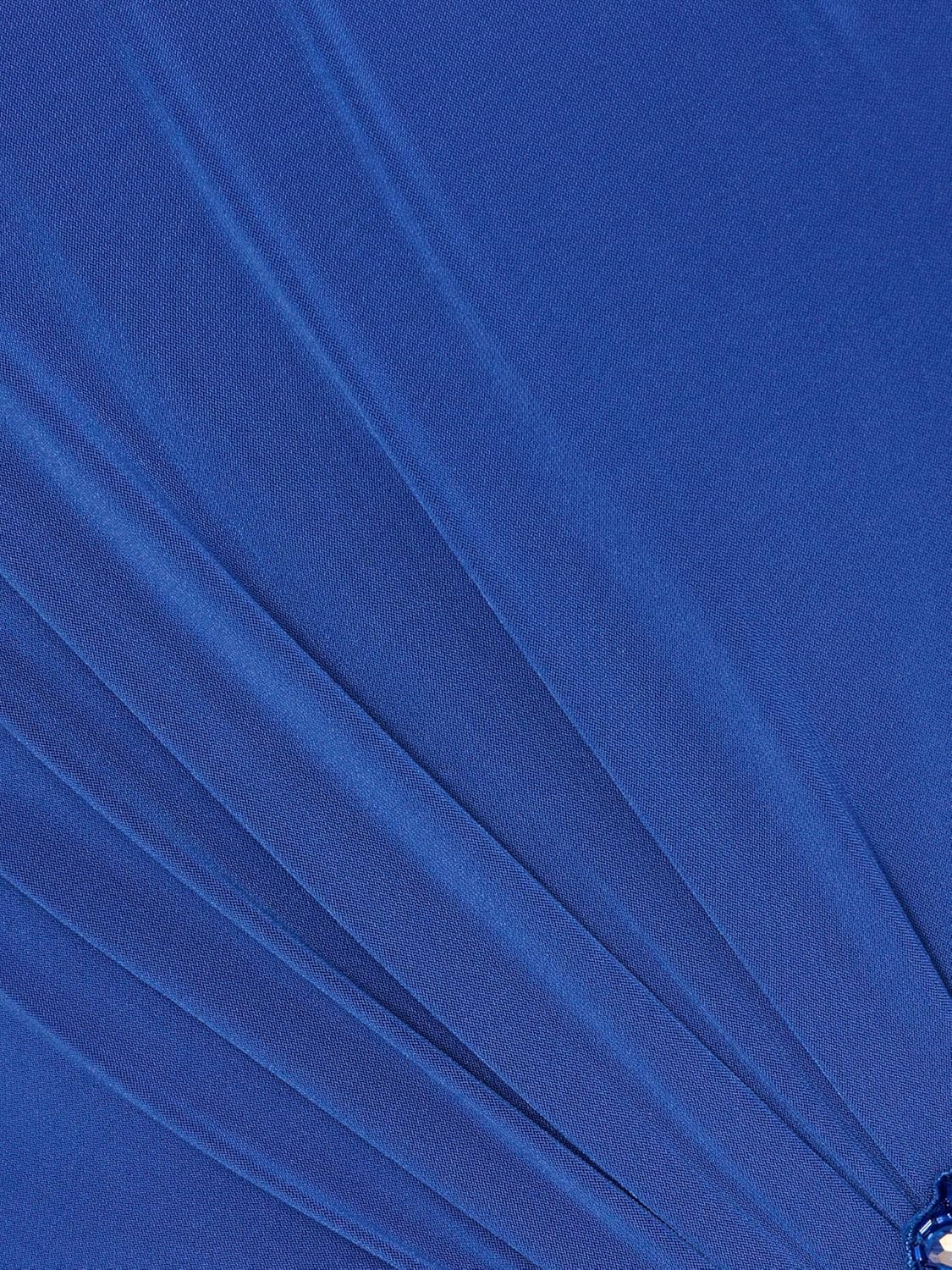 Adrianna Papell Womens Jersey Evening Gown