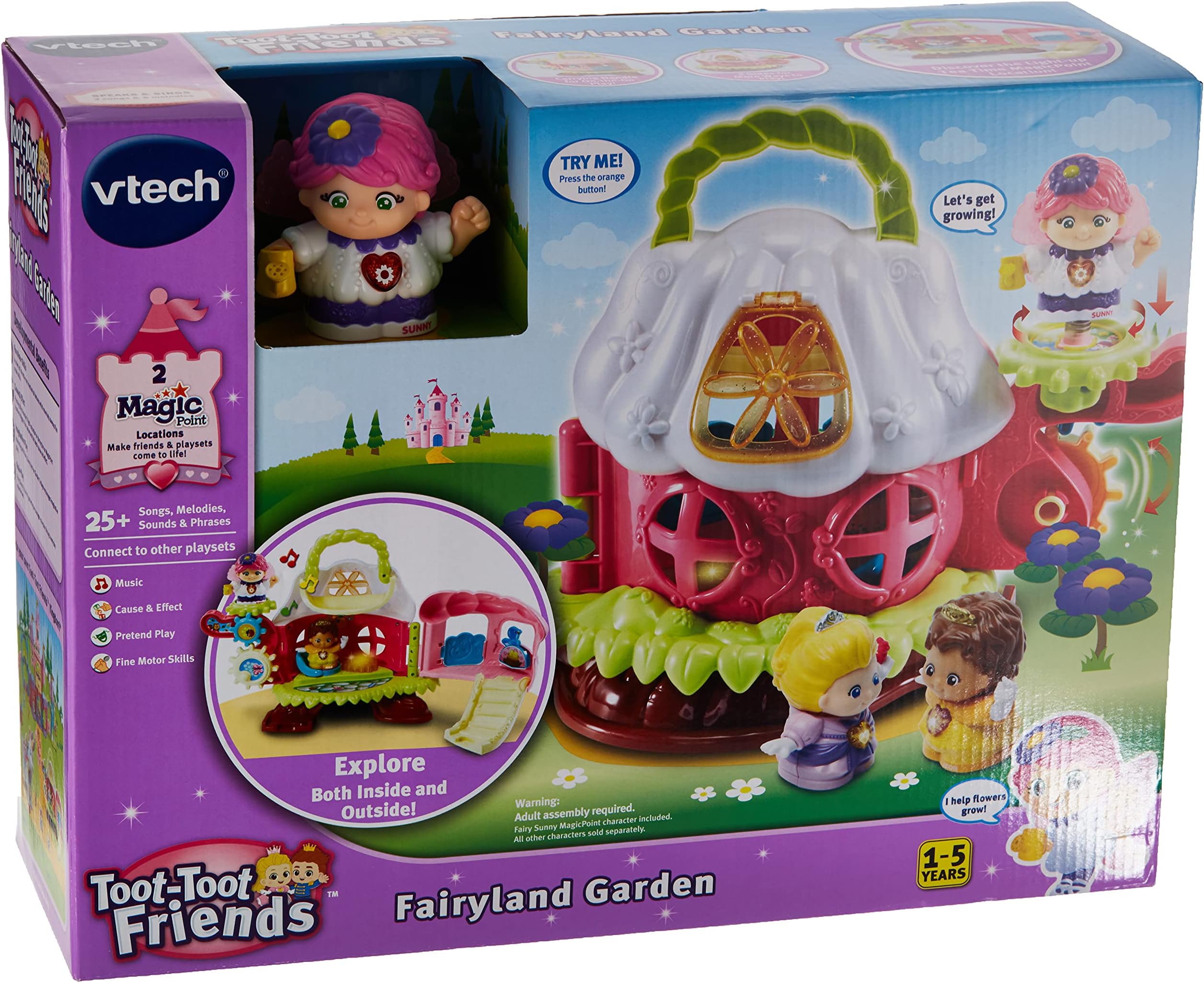 Toot-Toot Friends Fairyland Garden Learning and Activity Toys