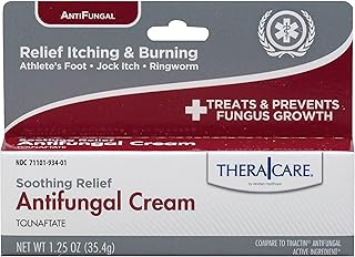 Thera|Care Antifungal Cream | Soothing Relief | Itching, Burning and Cracking Relief | 1.25oz