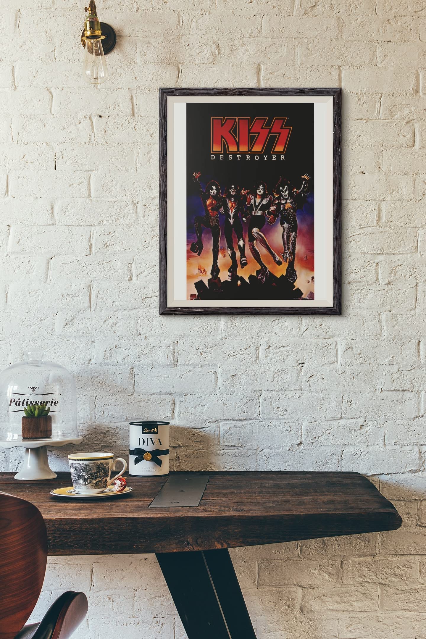 Amazon.co.jp: Kiss Poster Destroyer アルバム カバー ロックバンド