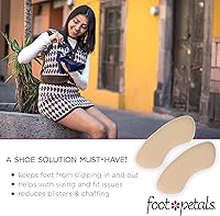 Vista 2 de Fancy Feet Almohadillas para proteger el talón, para mujer, Beige