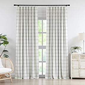 Vision Home Chambray Blue Pinch Pleated Full Blackout Curtains Room Darkening Window Curtains 84 inch for Living Room Bedroom Thermal Insulated Pinch Pleat Drapes with Hooks Back Tab 2 Panel 40"Wx84"L