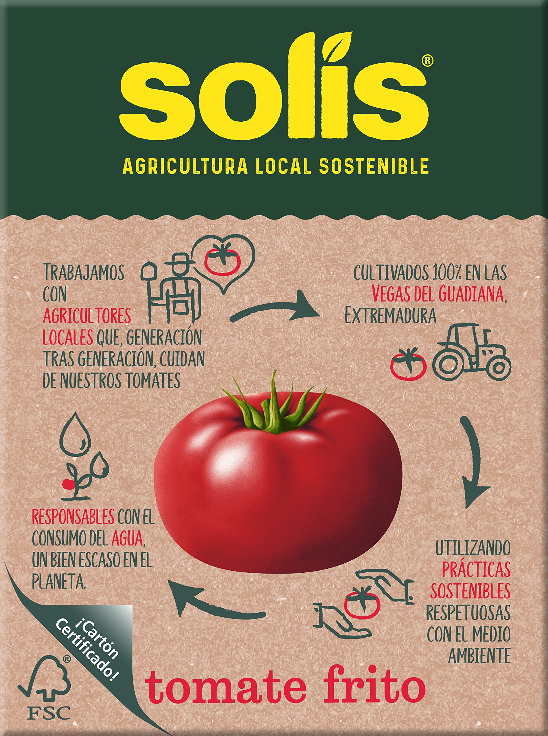 Solis Salsa de tomate Tom. Frito Combi 2 x 350 g