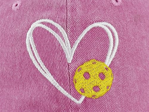 Miniatura 3 de Gorra de béisbol de pickleball para hombres y mujeres, divertida gorra de algodón bordada ajustable para deportes al aire libre