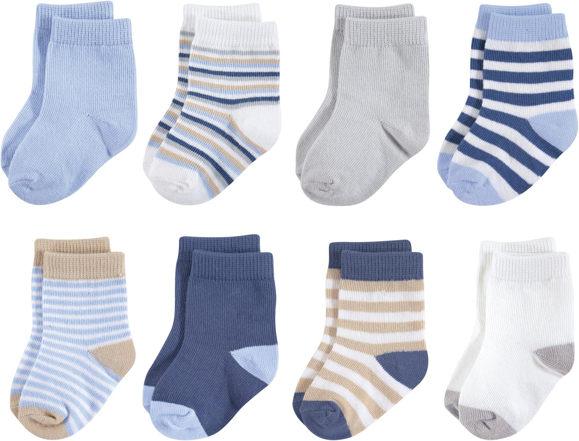 Touched by NatureBaby Boys' Organic Cotton Socks Casual