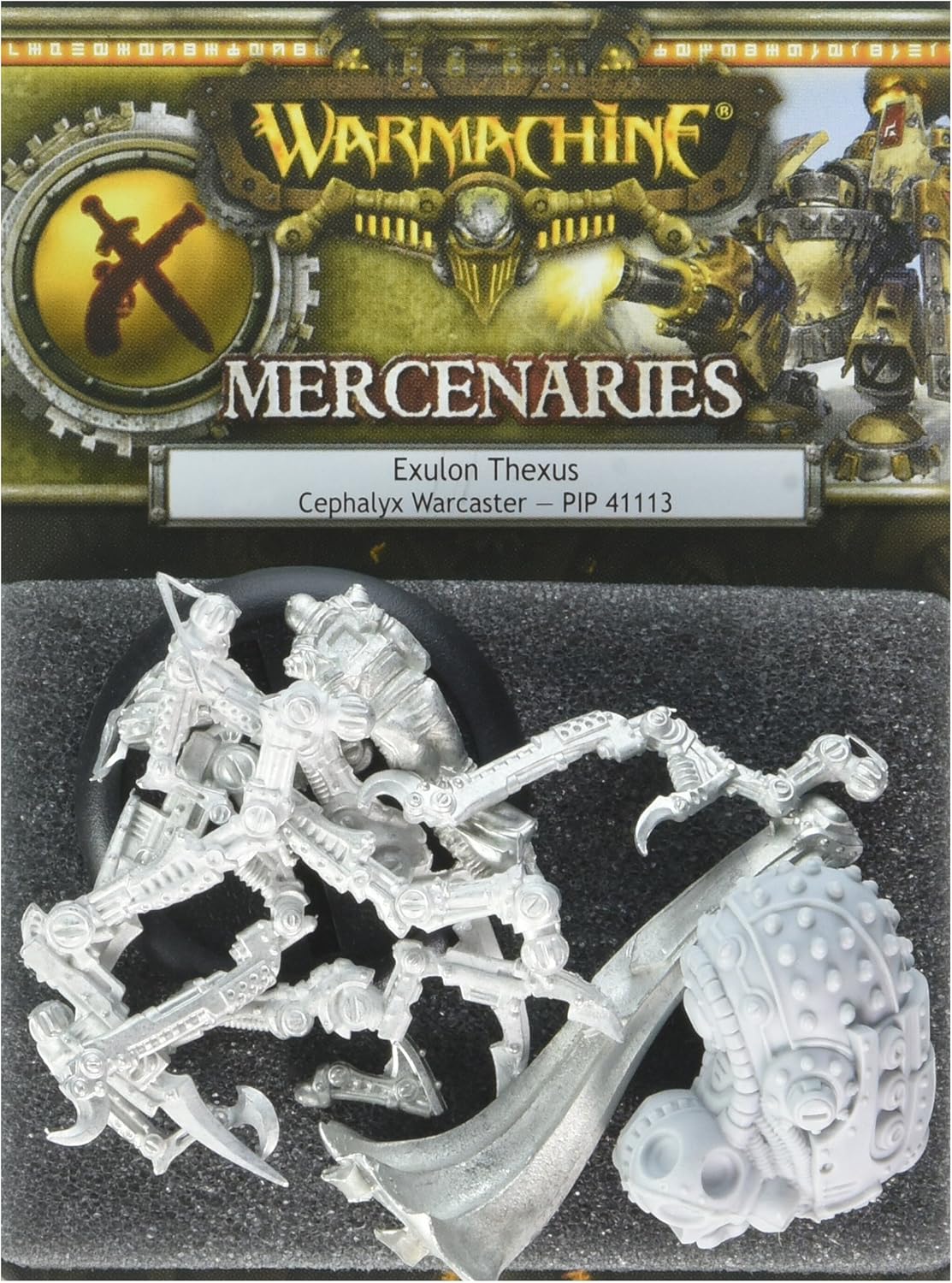 Privateer Press - Warmachine - Mercenary: Exulon Thexus Model Kit