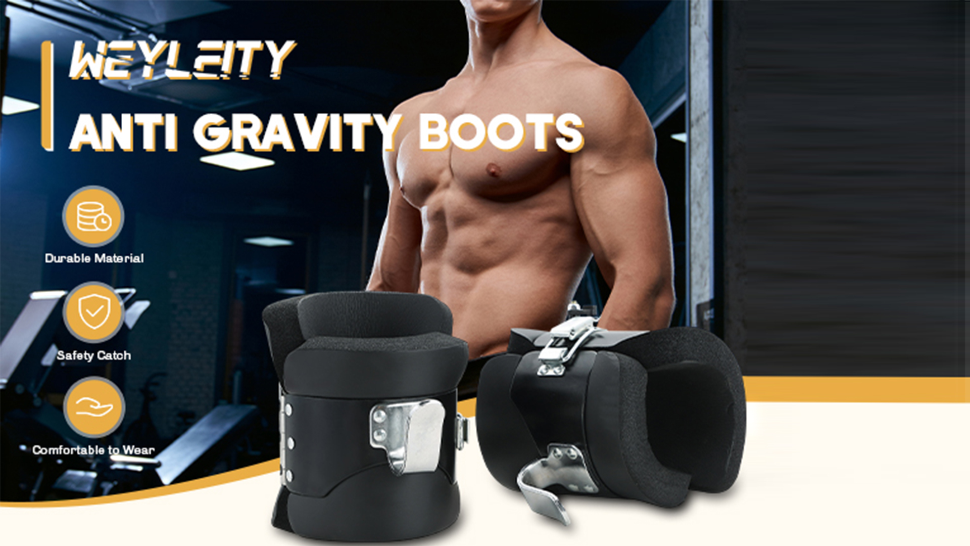 Amazon.com : weyleity Anti Gravity Boots Inversion Hang Up Boots