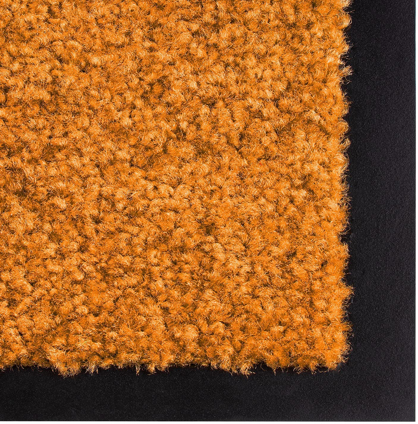 KARAT - Tappetino antimacchia - Zerbino per porta lavabile e ultra assorbente - Tappetino per porta posteriore e superficie antiscivolo - Use&Wash, 120 x 300 cm, arancione 107