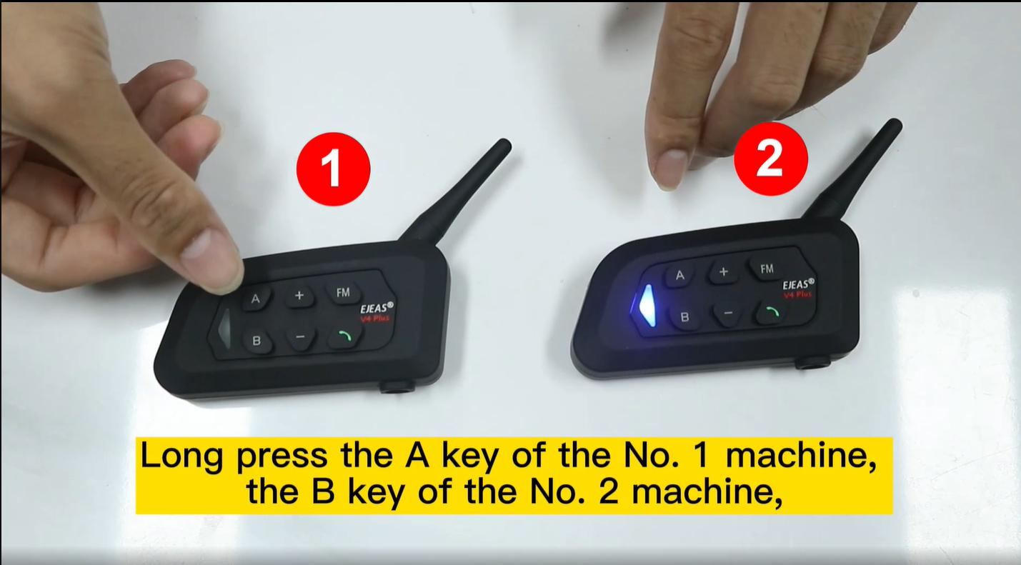 Amazon.com: EJEAS V4 Plus Motorcycle Helmet Bluetooth Intercom