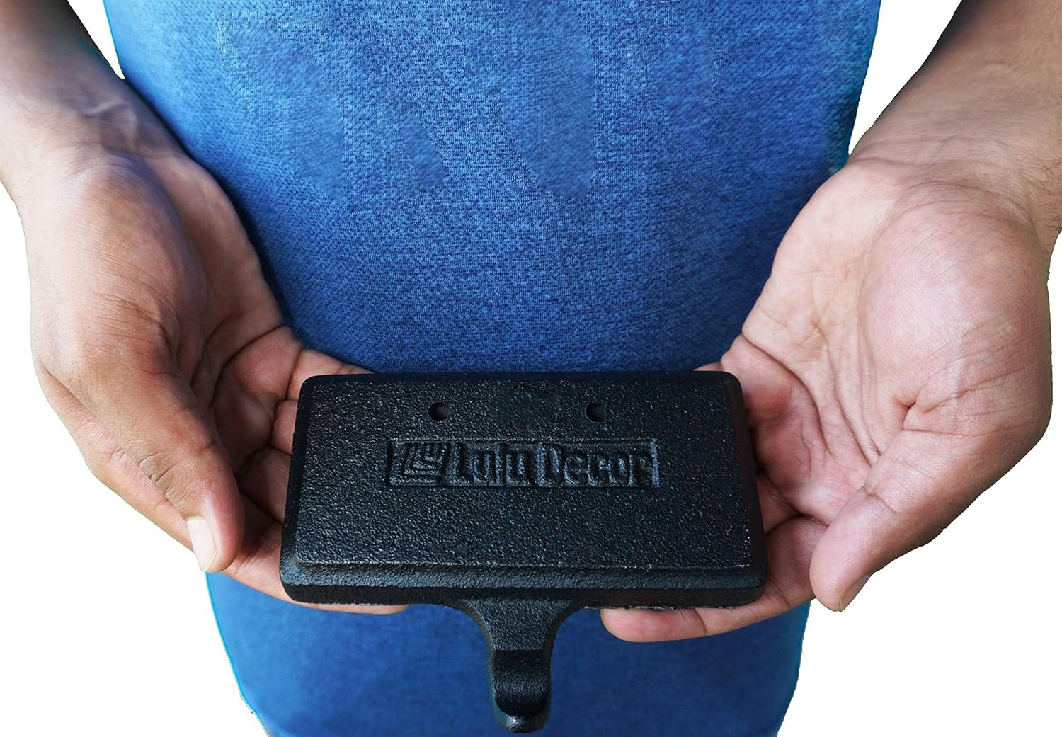 Lulu Decor, Christmas Stocking Holder Bases, Weighs 2 lbs 11 oz Each, Set of 6, Strong Heavy Stocking Holders