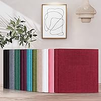 Vista 6 de Mublalbum Álbum de Fotos Pequeño 4x6 200 Fotos Cubierta de Lino Libro de Fotos con Bolsillos Horizontales para Familia, Boda, Bebé y Aniversario