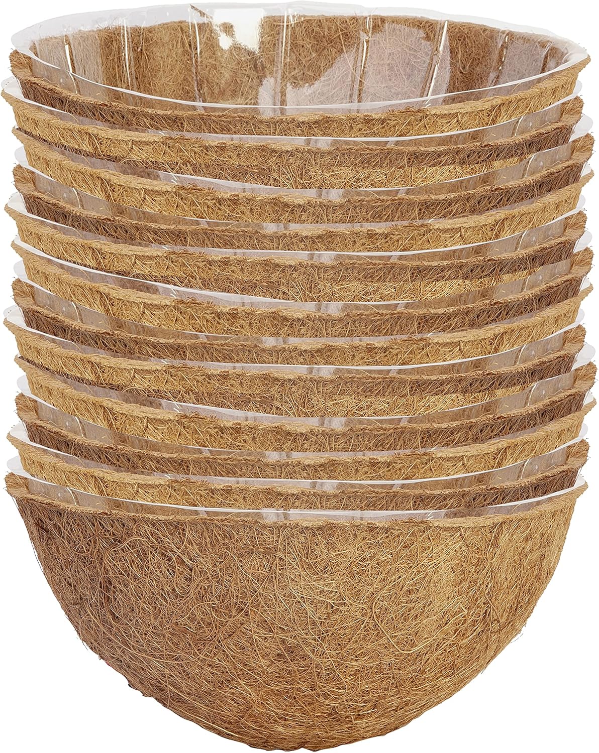 Panacea 82352 Moisture Keeper Coco Liners, 16 Dia, Pack of 12