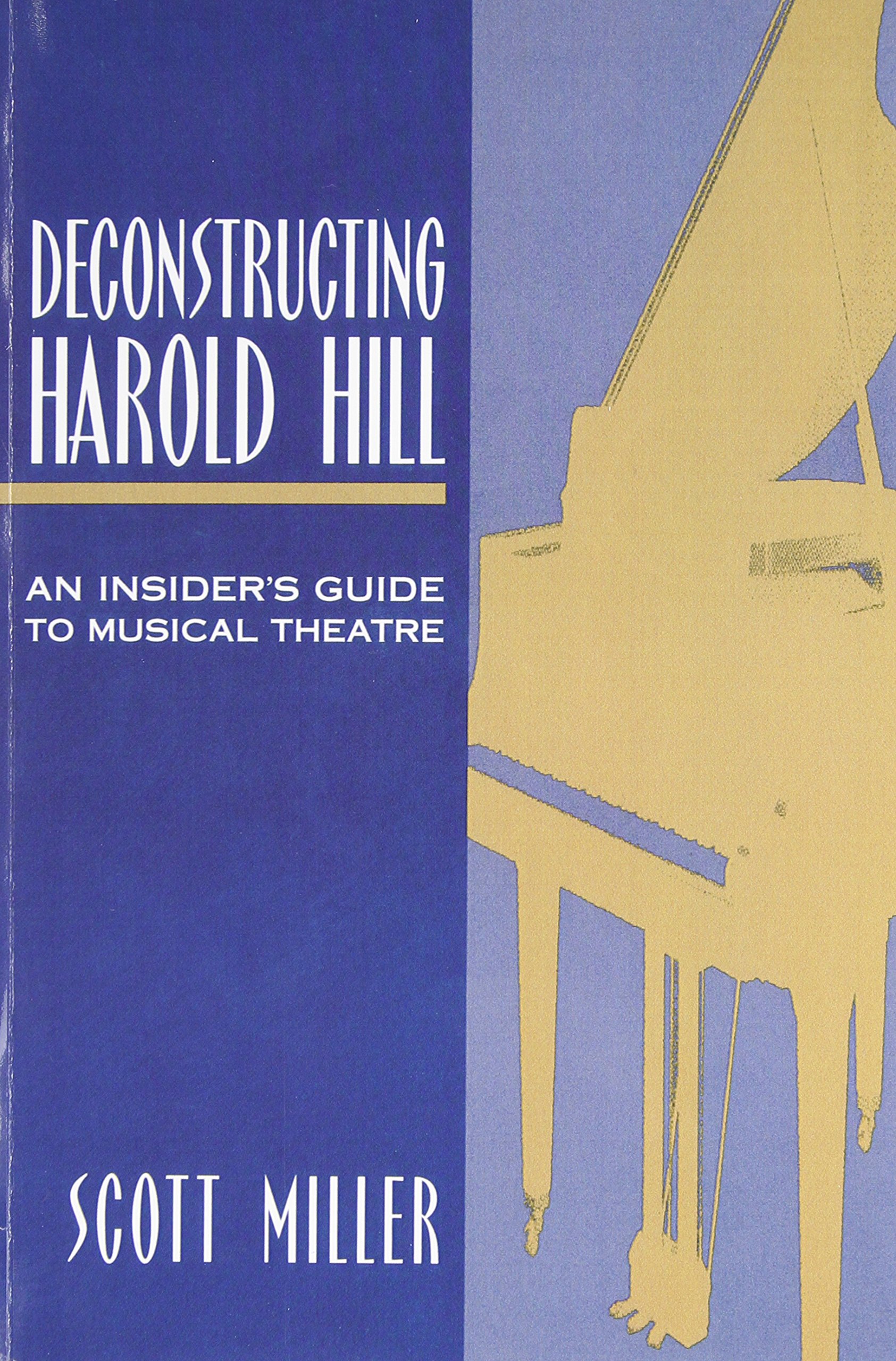 Musical Theatre livre d'analyse : Deconstructing Harold Hill guide acteur