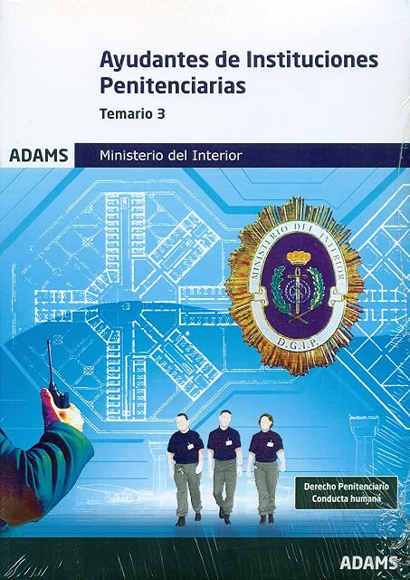 Portada de Ayudantes de Instituciones Penitenciarias. Temario 3: Ministerio del i
