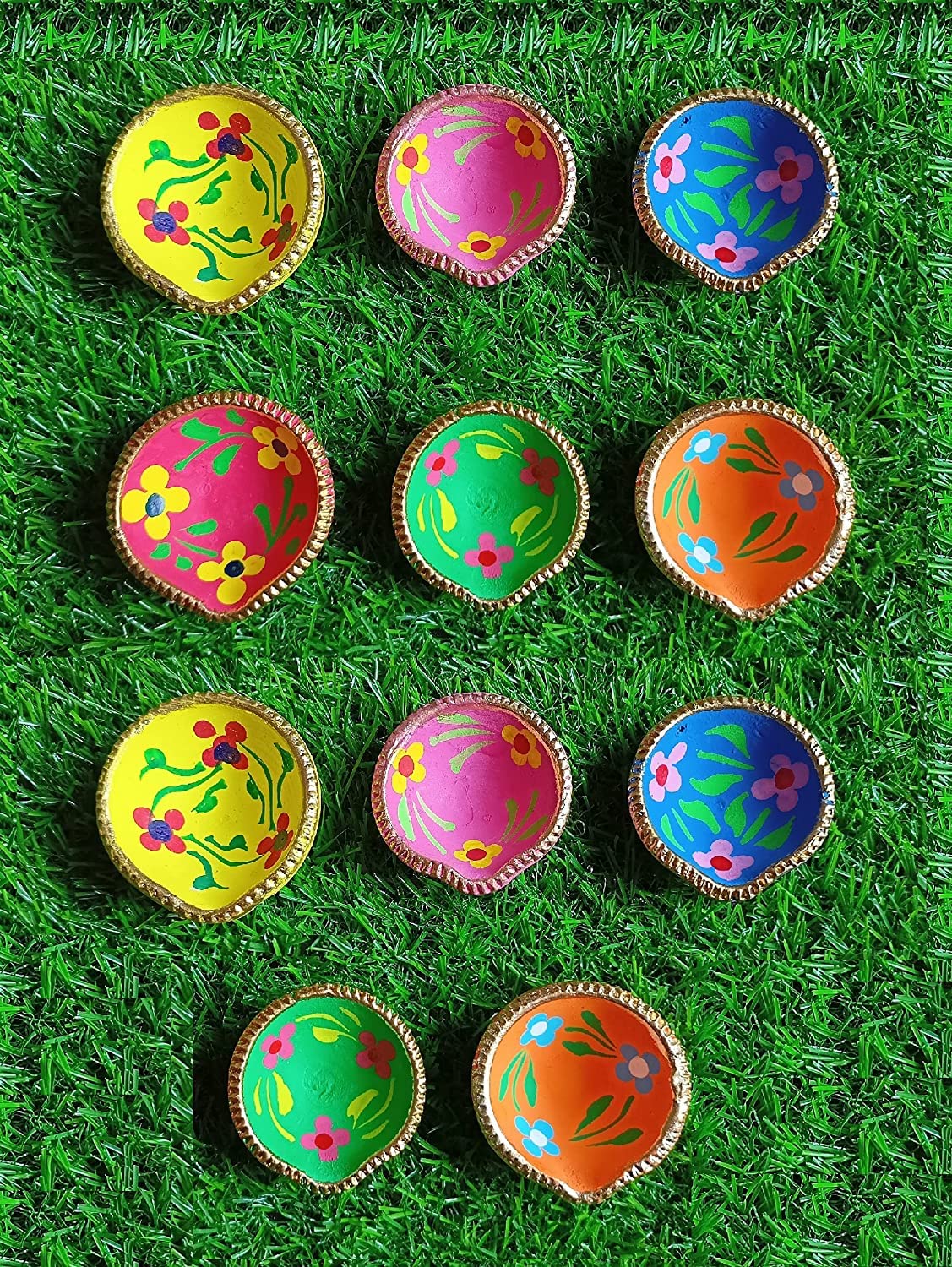 See full amazon price history chart for SHRIYAM CRAFTS Colourful Handmade Diyas for Diwali Hand Painted Decorative Clay Mitti Diya Deepak (Multicolor Pack of 11) SHRIYAM CRAFTS Colourful Handmade Diyas for Diwali Hand Painted Decorative Clay Mitti Diya Deepak (Multicolor Pack of 11) (B0BC66R37W) Amazon Price History, Amazon Price Tracker