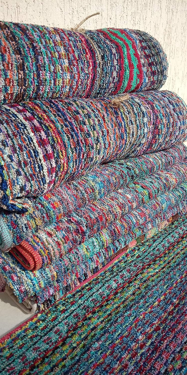 Trade Star 100% Cotton Towel Lightweight Premium Quality Cotton Towel Luxurious Spa Towel Large Beach & Bath Quick Drying Towel for Gym Soft Fluffy Hand Towels Set of 2 Towels Highly Absorbent Towels