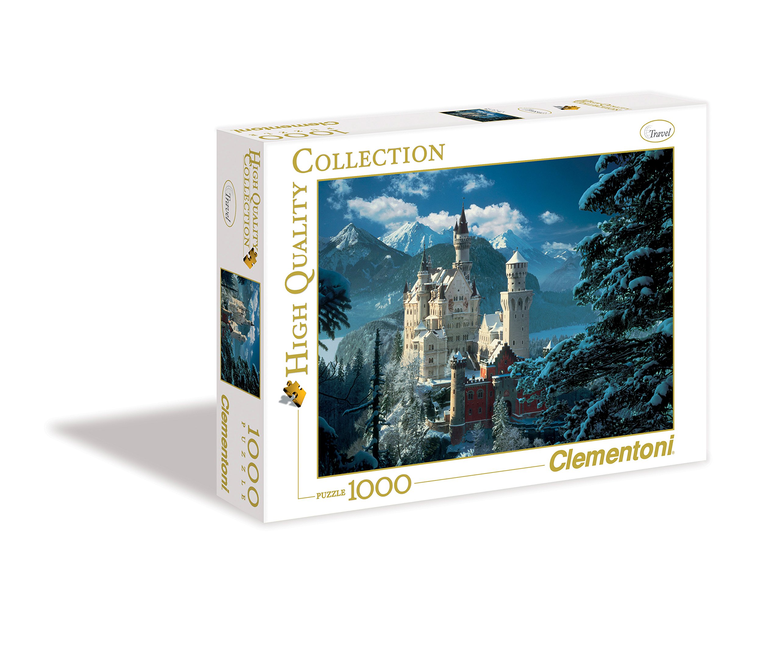 Clementoni - Puzzle 1000 piezas paisaje animales, Caballos corriendo, Puzzle adulto (39168) — view 8