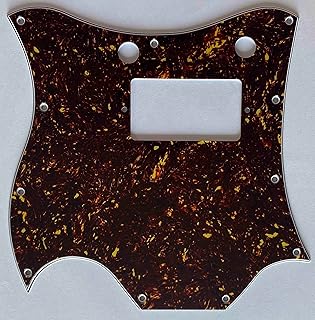 Guitar Parts For Gibson SG Standard Single Humbucker Style Guitar Pickguard (4 Ply Brown Tortoise)