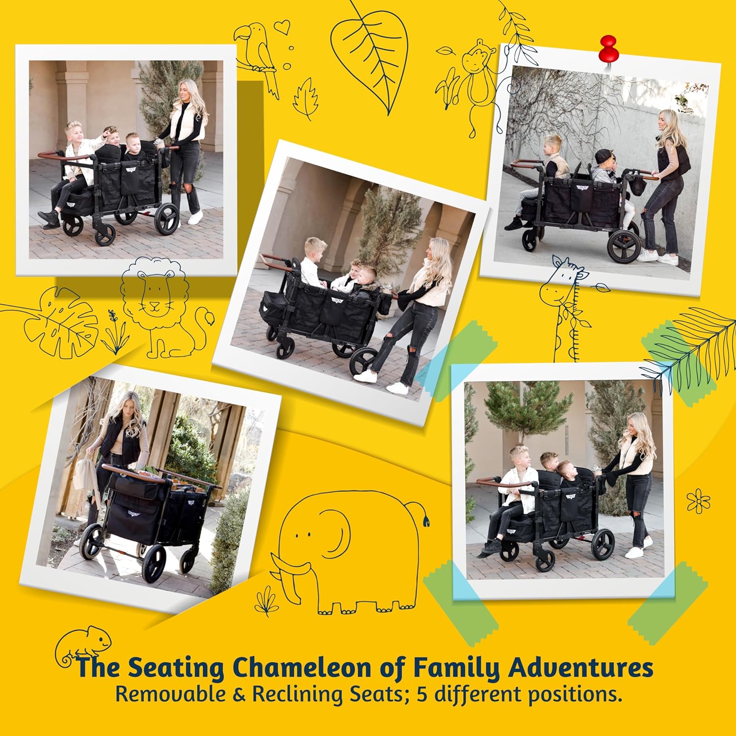 Keenz VYOO Stroller Wagon - Image 3