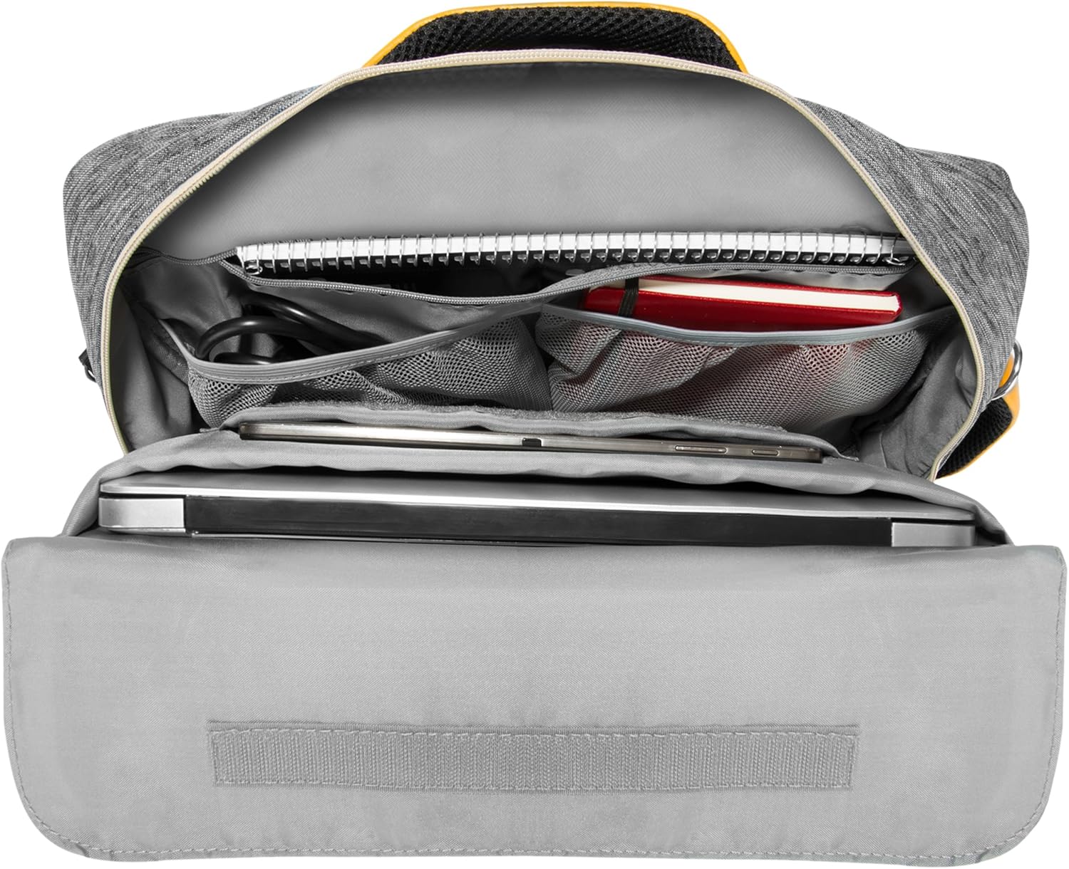 Vangoddy Grey Convertible Laptop Bag 17-inch for VivoBook 17 S17 17X, TUF F17 A17, ROG Strix Scar Zephyrus