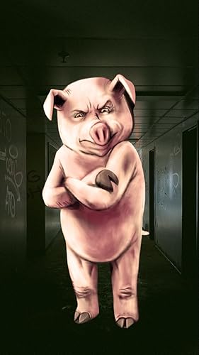 Creepy Pig Wallpaper