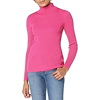 Amazon Essentials Maglione Dolcevita Leggero a Maniche Lunghe vestibilità Aderente Donna