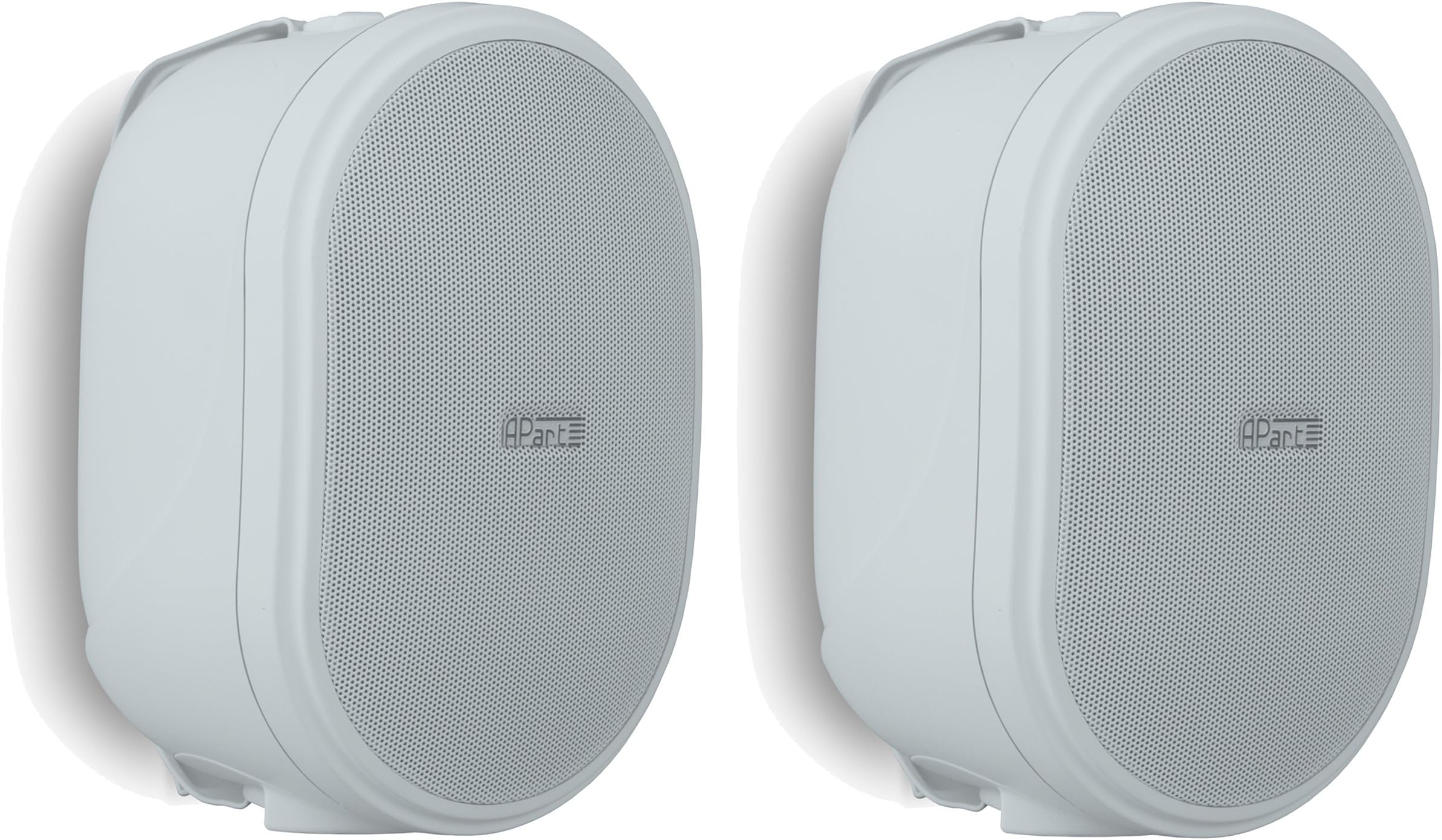 APartPair of 8" 160-Watts Powerful Two-Way Loudspeakers - white - OVO8T