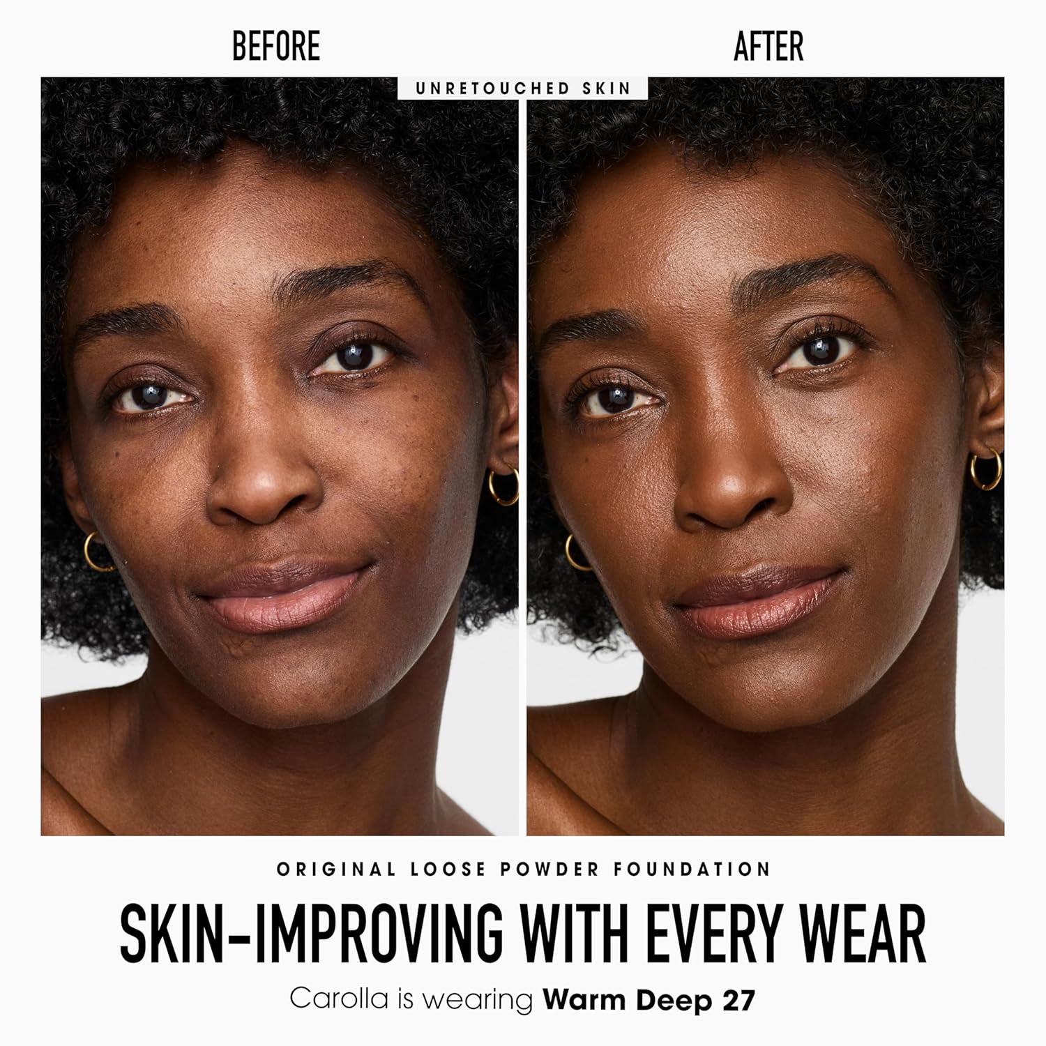 bareMinerals Original Get Started Kit, 3-Piece Makeup Set Includes Full-Sized Original Loose Mineral Foundation SPF 15, Travel-Sized Beautiful Finish Brush & Original Mineral Veil Setting Powder - Image 2