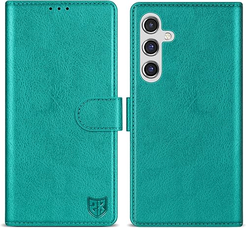 ZZXX Funda tipo cartera para Samsung Galaxy A14 5G con bloqueo RFID, ranura para tarjetas, función atril, cierre magnético, funda protectora de