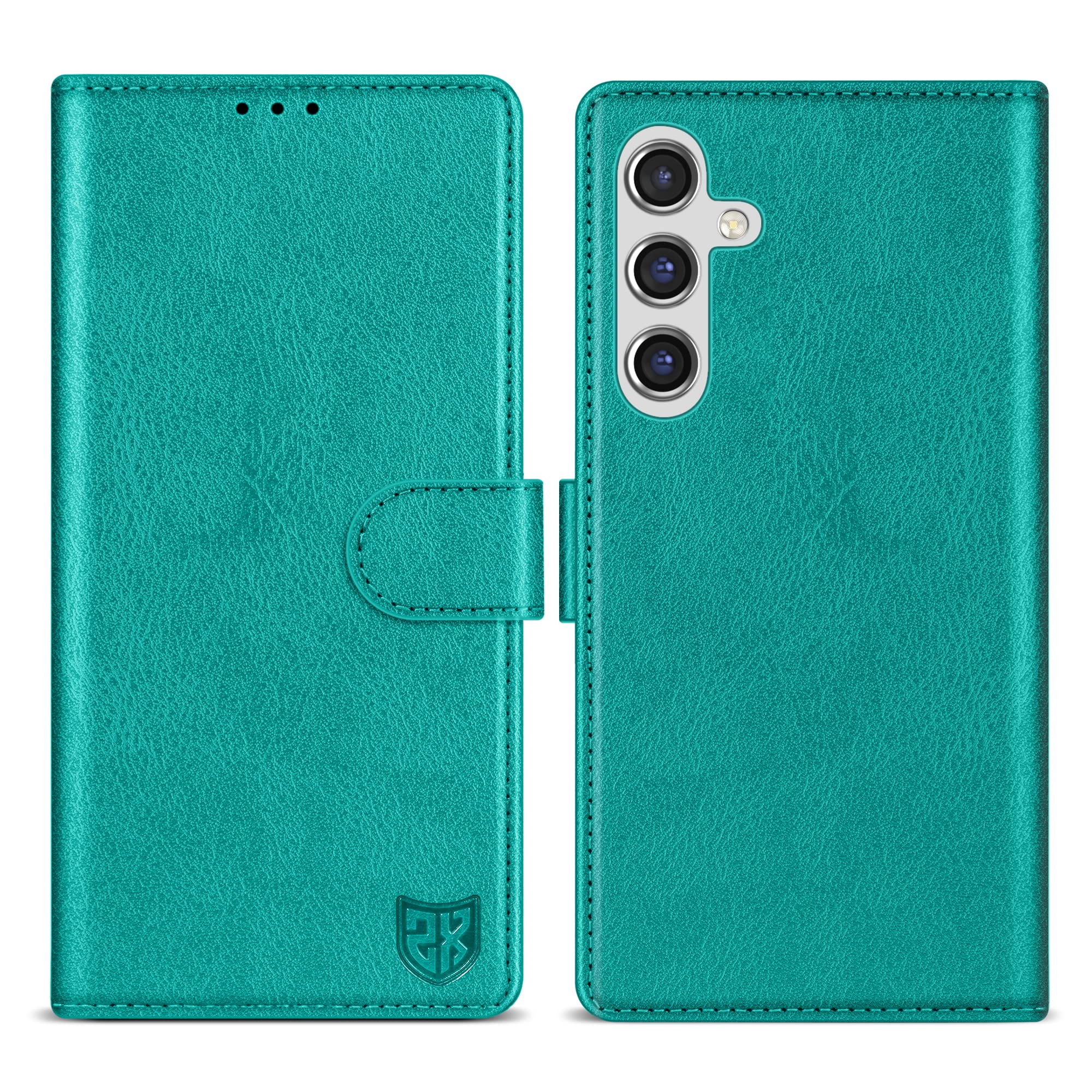 ZZXX for Samsung Galaxy A14 5G Wallet Case with [RFID Blocking] Card Slot Kickstand Magnetic Closure Leather Flip Fold Protective Phone Case for