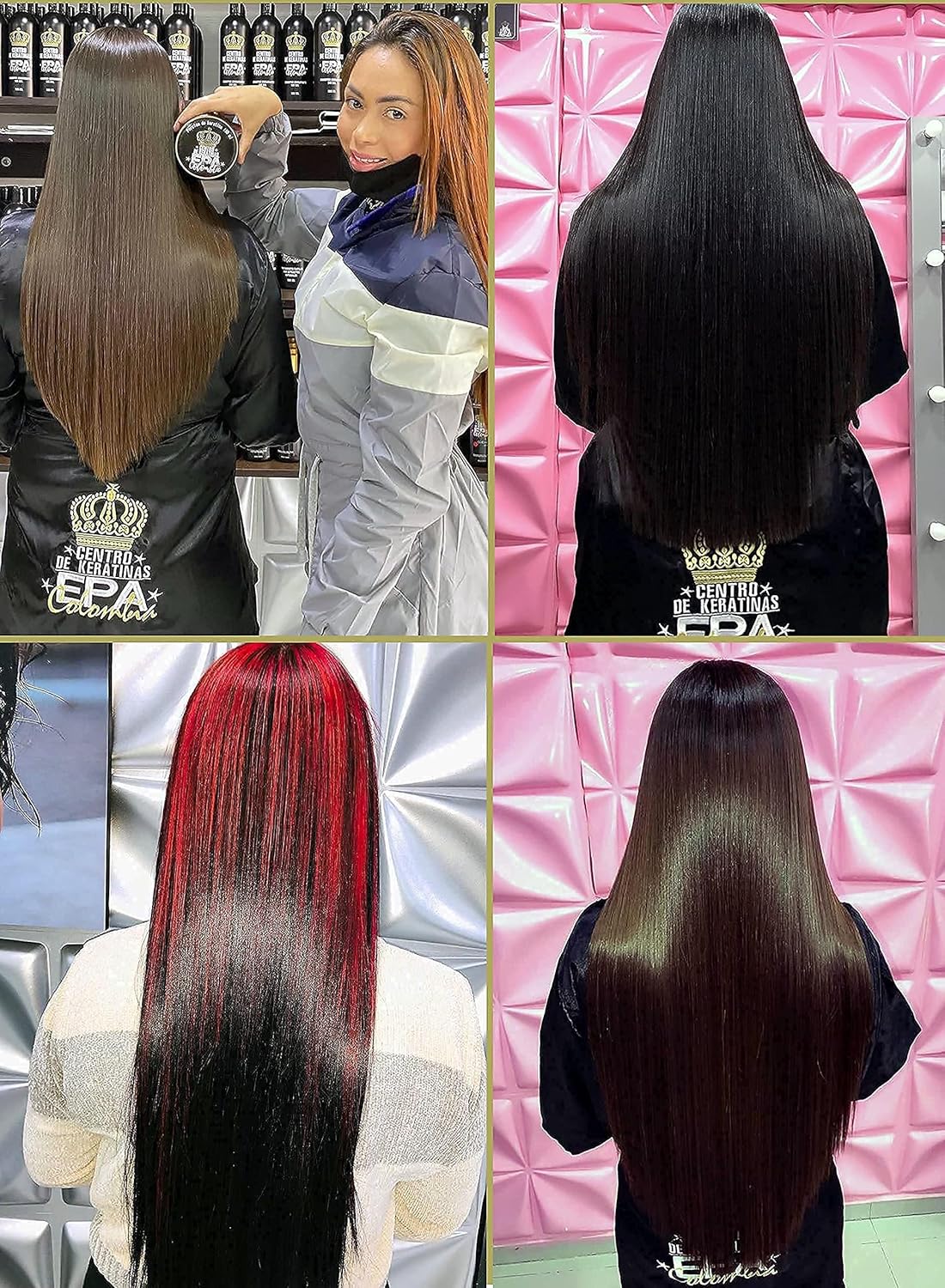 Buy EPA COLOMBIA KERATINA Set, Shampoo. Conditioner, Brush