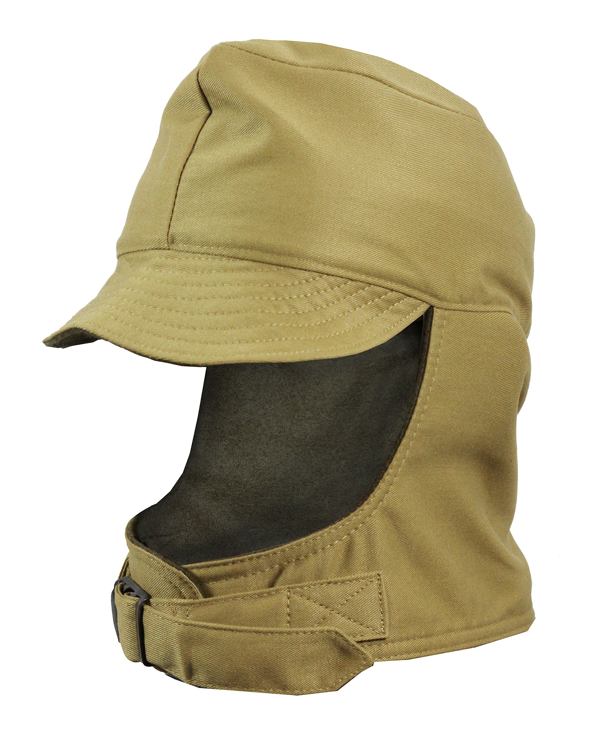 Epic Militaria Reproduction WW2 US Army GI Winter Peaked Cap (Small (54/55 cm)) Khaki