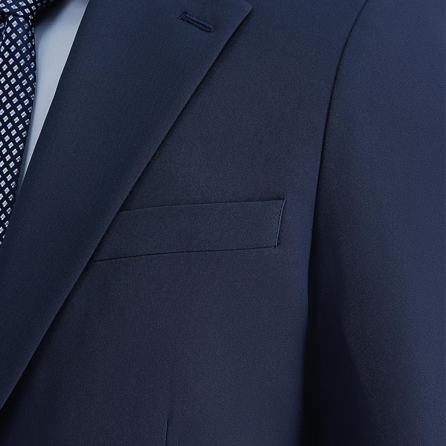 Haggar Mens The Active Series Classic Fit Gabardine Blazer (Regular and Big and Tall Sizes) - Image 4